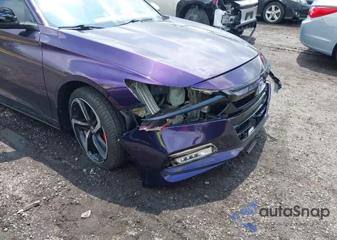 2018 Honda Accord Lx из США, поврежденный, VIN 1HGCV1F10JA006673